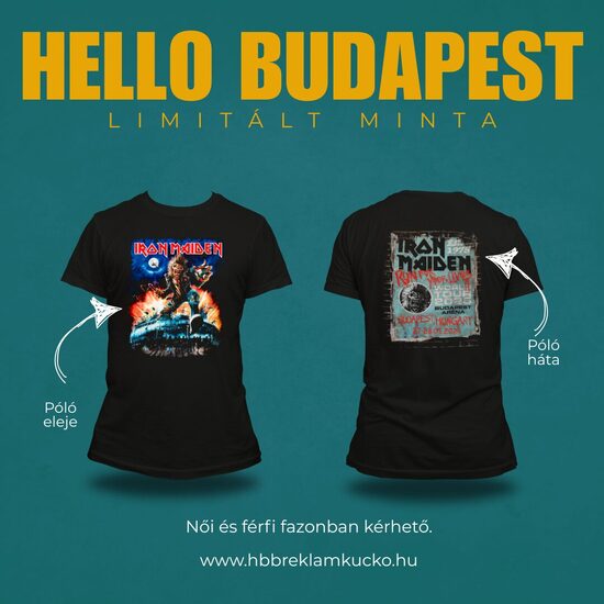 Budapesti koncert emlékpóló